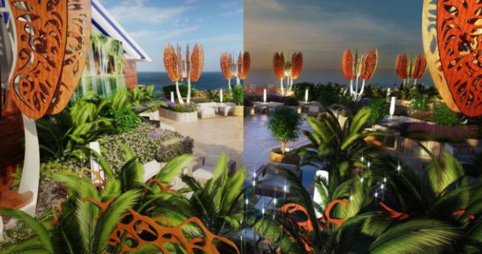 Celebrity Edge vai ter jardim a céu aberto