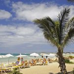 Cape Verde Islands, Sal Island, Santa Maria, Santa Maria Beach.