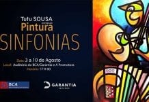 Tutu Sousa expõe “Sinfonia” na cidade da Praia Sinfonia