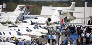 Maior feira de aviação de negócios do mundo nos EUA Maior feira de aviação de negócios do mundo nos EUA