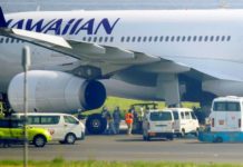 O avião que partiu em 2018 e aterrou em 2017