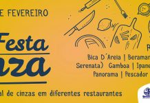 Festa de Cinzas um produto gastronómico