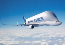 Beluga XL gigante da Airbus para transporte de peças para aviões Beluga XL gigante da Airbus para transporte de peças para aviões