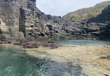 Ribeira das Pratas e as piscinas naturais de Cuba