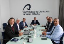 Ministro Carlos Santos em contato com a Universidade de Las Palmas (ULPGC)