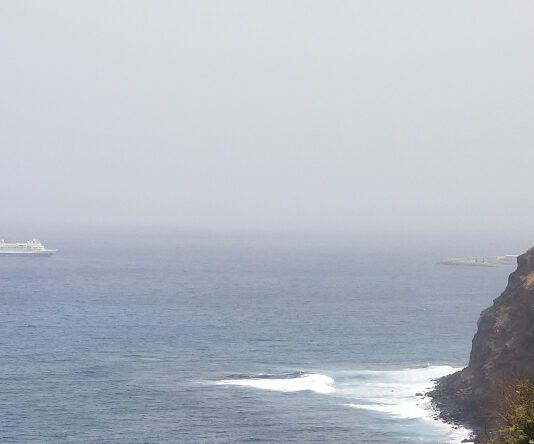 Fogo: Navio cruzeiro Seaventure faz escala na ilha e 63 turistas visitaram o vulcão e outros pontos turísticos