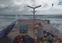 Ilha do Sal: Pontão de Santa Maria destruído parcialmente por fortes ondas