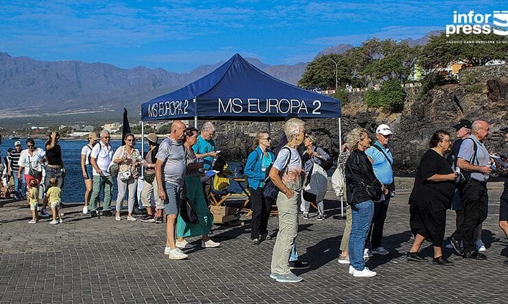 Santo Antão recebe primeira escala de navio de cruzeiro em Maio com 219 turistas a bordo